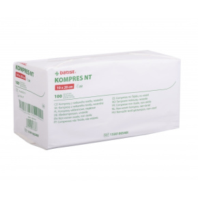 KOMPRES NT - krytie 10x20cm z netkanej textílie, nesterilné (100ks)