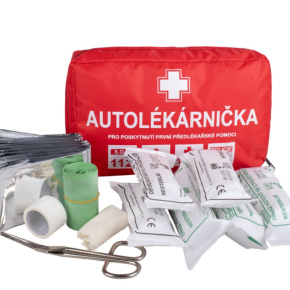 Autolekárnička textilná modrá - typ I (min. expirácia r.2030)