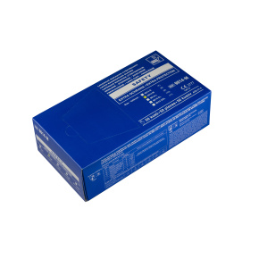 Latexové rukavice bezprašné predĺžené, zosilnené SAFETY, veľ. XL (50ks)