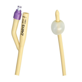 Katéter Foley 2cestný CH22 purpurový s balónikom 5-10ml (10ks)