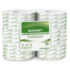 Toal.jumbo papier 280 2vr. biela celulóza 6 roliek Toal.jumbo papier 280 2vr. biela celulóza 6 roliek