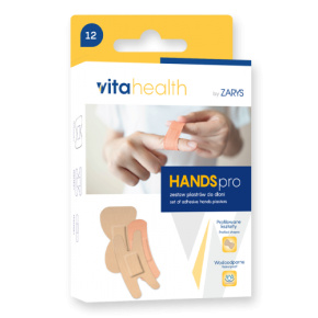 VitaHealth - HANDSpro sada náplastí na ruky 12ks VitaHealth - HANDSpro sada náplastí na ruky 12ks