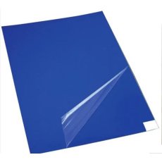 Dekontaminačná podložka 115x60cm modrá, balenie=1x30 listov