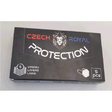 Respirátor FFP2 Czech Royal (1ks) Respirátor FFP2 Czech Royal (1ks)