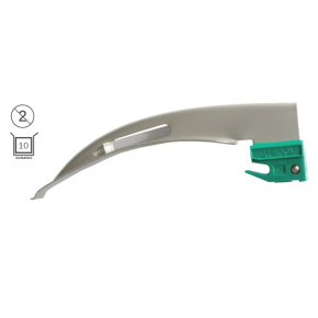 Lyžica laryngoskopu, jednorazová, č.3,5 , McIntosh, kovová