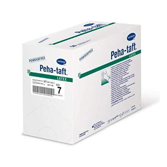 Peha-taft LATEX bez púdru operačné rukavice (50 párov/bal)