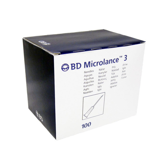 Ihla BD Microlance 21G (0,8x40mm) zelená (100ks)