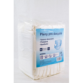 Plienkové nohavičky samolepiace – veľkosť XL /2450ml (10ks)