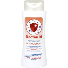 Doctor M - Biocídny, antivírusový a antibakteriálny oplachový dezinfekčný prostriedok parfumovaný 200 ml Doctor M - Biocídny, antivírusový a antibakteriálny oplachový dezinfekčný prostriedok parfumovaný 200 ml