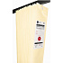 Antimikrobiálne závesy ELERS MEDICAL 375×200 cm, pastelovo žltý