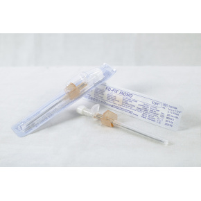 Kanyla IV KD-FIX MONO s krídlami bez portu 14G oranžová 2,1x45mm (50ks)