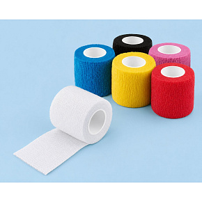 yellowBAND kohézna bandáž 5cm x 4,5m, biela (12ks/bal)(288ks/kart)