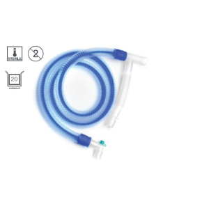 Jednorazový dýchací okruh, pozdĺžne delený, pre dospelých, 1,5m