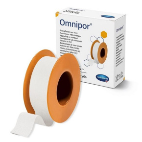Omnipor náplasť na cievke z netkaného textilu 2,5cm x 9,2m 1ks