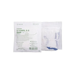 B-TOWEL X-S brušná rúška sterilná 45x45, RTG páska, šnúrka, (5ks/bal)(60bal/kart) B-TOWEL X-S brušná rúška sterilná 45x45, RTG páska, šnúrka, (5ks/bal)(60bal/kart)