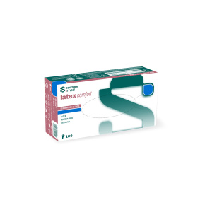 SemperMed Latex Comfort bez púdru M (100ks)