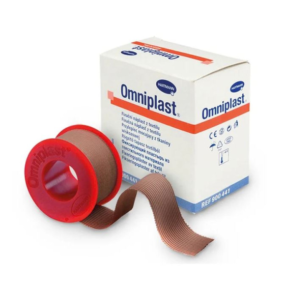 Omniplast náplasť na cievke textilná