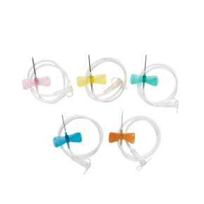 KD-FLY infúzny set s krídlami 23G modrý 0,6x19mm (50ks)