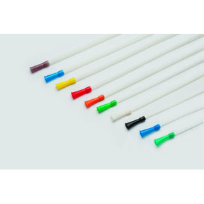 Odsávací katéter sterilný červený CH18 500mm VÝPREDAJ jednotlivých kusov