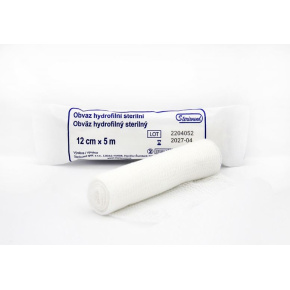 Sterilný hydrofilný obväz 12 cm x 5 m