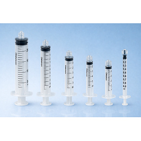 Chirana striekačka 3-dielna 2ml LUER-LOCK (100ks)