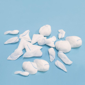 TUPFER lux S - Sterilný gázový tampón s röntgenovým vláknom 30x30 (10ks/balenie)(12ks/balenie)