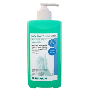 B. Braun dezinfekcia Softa-Man ViscoRub 500ml s pumpičkou