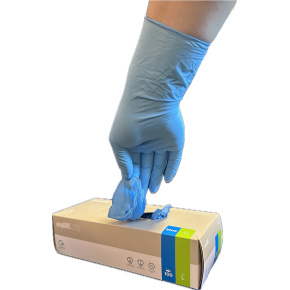 easyCARE LONG - nitrilové rukavice, predĺžené (100ks)