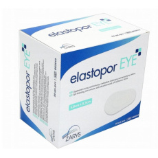 elastopor EYE - samolepiace krytie očí, biele, 6,5 cm x 9,4 cm, (bal.50 ks), sterilné