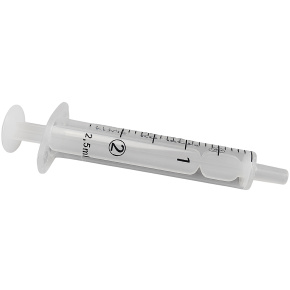 KDM KD-JECT 2-dielna injekčná striekačka 2ml (100ks/balenie) (25ks/kartón) cent.
