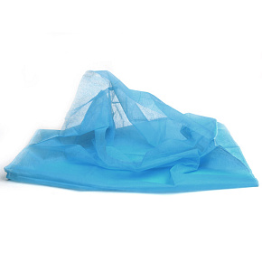 Jednorazový poťah na malý vankúš - modrý 60x40 cm(10ks)