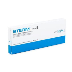 Viacparametrový chemický test pre parnú sterilizáciu Sterim, typ 4 (2x250ks)