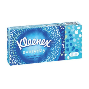 Kleenex Everyday papierové vreckovky 2-vrstvové 8x9ks