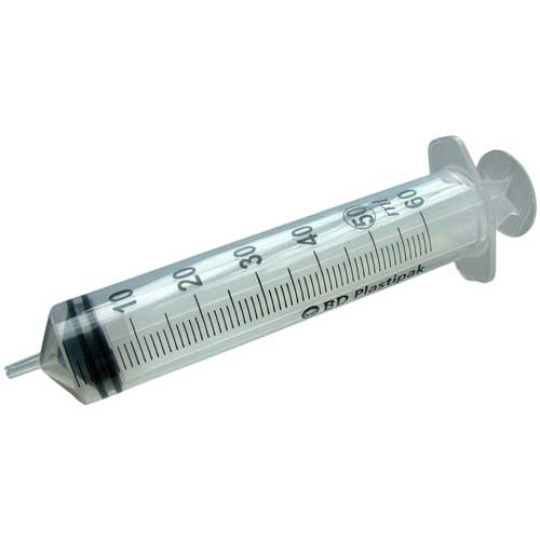 BD Plastipak 50ml injekčná striekačka s luerovým sklzom (60ks)