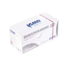 DAMADIOXANONE USP 3-0/75cm/ihla 26mm, 1/2 kruhový kužeľový hrot PDO fialová (12ks/balenie) DAMADIOXANONE USP 3-0/75cm/ihla 26mm, 1/2 kruhový kužeľový hrot PDO fialová (12ks/balenie)