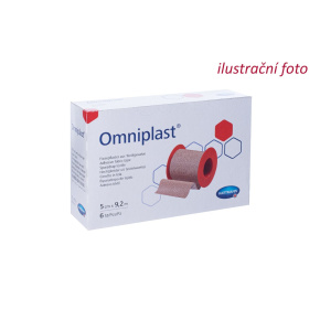 Omniplast náplasť na cievke textilná 5cm x 5m