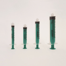 Luer-lock Zarys 5ml 3-dielna injekčná striekačka (balenie.100ks)