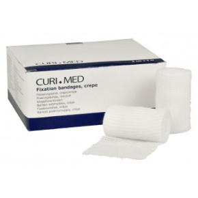 Fixačný obväz Curi-Med 6 cm x 4 m, krepová väzba (20 ks)