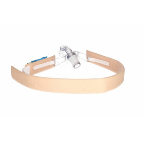 elastoFIXAL TUBE - páska na fixáciu tracheostomickej trubice, 43x2,5cm, nesterilná, 20 ks