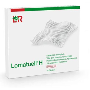 Mastný tyl Lomatuell® H hydrofóbny 10x10cm (10ks)