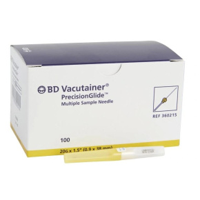 Ihla BD Vacutainer žltá 20G (0,9x38mm)(100ks)