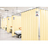 Antimikrobiálne závesy ELERS MEDICAL 750x260 cm, pastelovo žltý