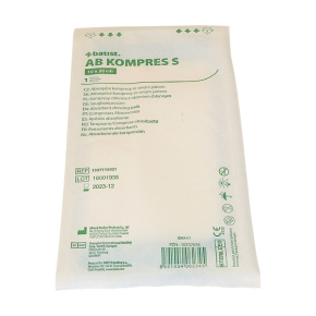 AB KOMPRES S 10x20cm, sterilný (1ks)