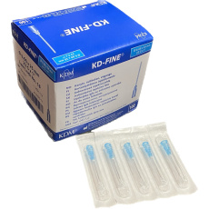 Ihla KDM 23G (0,6x25mm) modrá (100ks) Ihla KDM 23G (0,6x25mm) modrá (100ks)