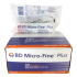 Inzulínová striekačka BD 1ml U100, 30 G, 8mm (100ks)