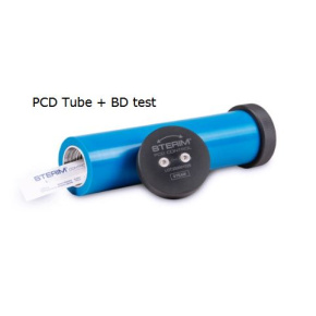 PCD teliesko kov/plast pre kontrolu sterilizácie dutých nástrojov, typ 2