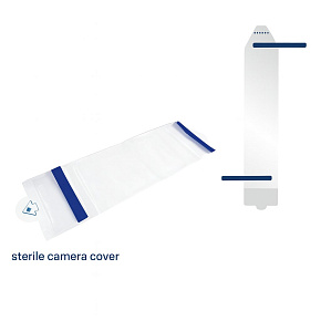 Návlek na káble, sterilný s adhezívnymi páskami 16cm x 200cm Návlek na káble, sterilný s adhezívnymi páskami 16cm x 200cm