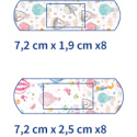 VitaHealth - náplasť KIDSpro s detským motívom pre chlapcov 16ks