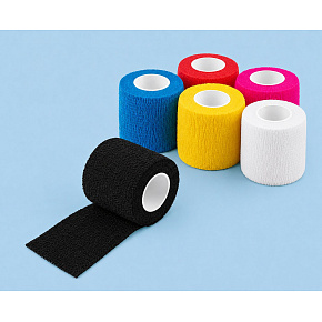 yellowBAND kohézna bandáž 5cm x 4,5m, čierna (12ks/bal)(288ks/kart)