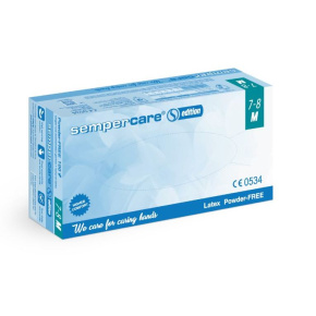 SemperCare Latex bez púdru L (100ks)